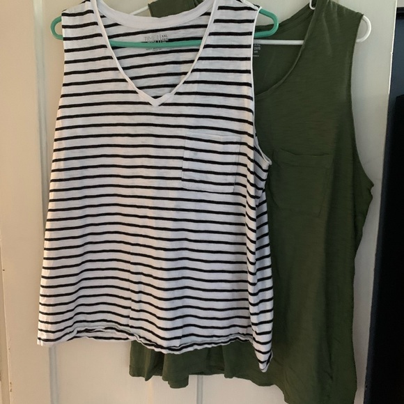 Time and Tru Tops - Time and Tru pocket tanks set of 2 size XXL
